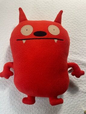 UGLY DOLL Dave Darinko red plush